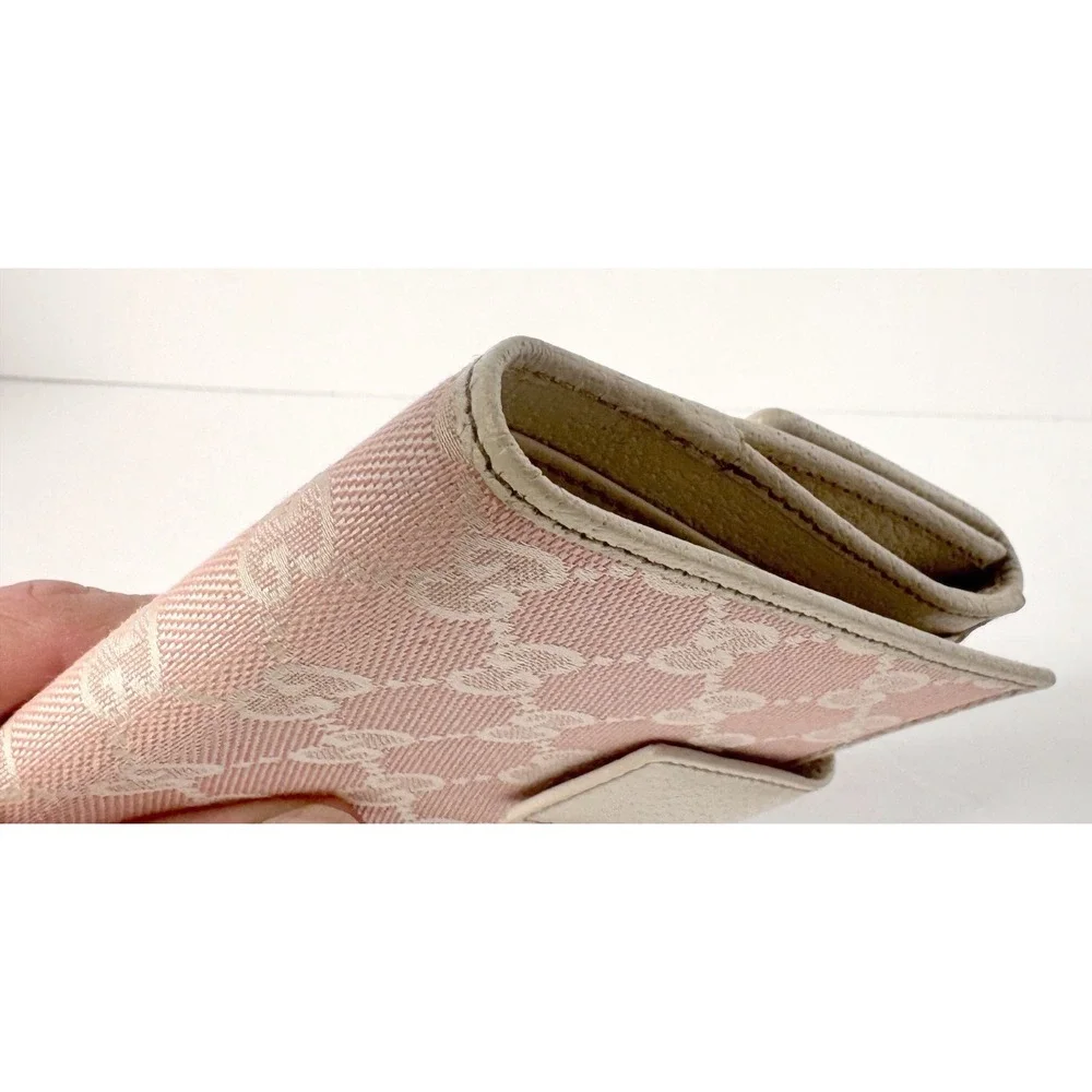 Gucci GG monogram Continental bifold wallet vintage EUC with Box - Picture 10 of 12